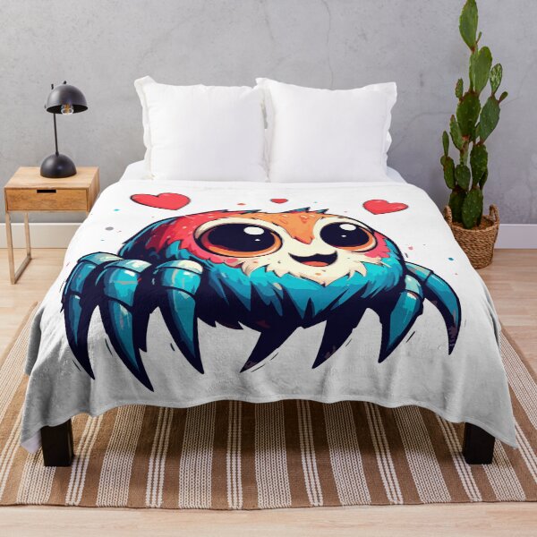 Item preview, Cute adorable valentine jumping spider designed and sold by TomFrontierArt.