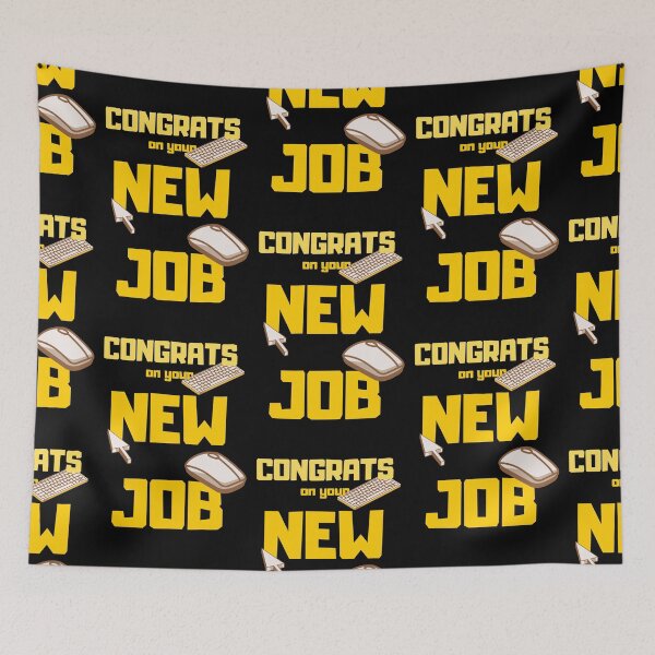 Item preview, Congrats on your new job  designed and sold by crikz.