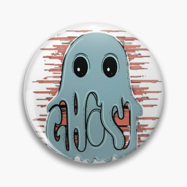 Item preview, Curious Ghost designed and sold by luckyanimechann.