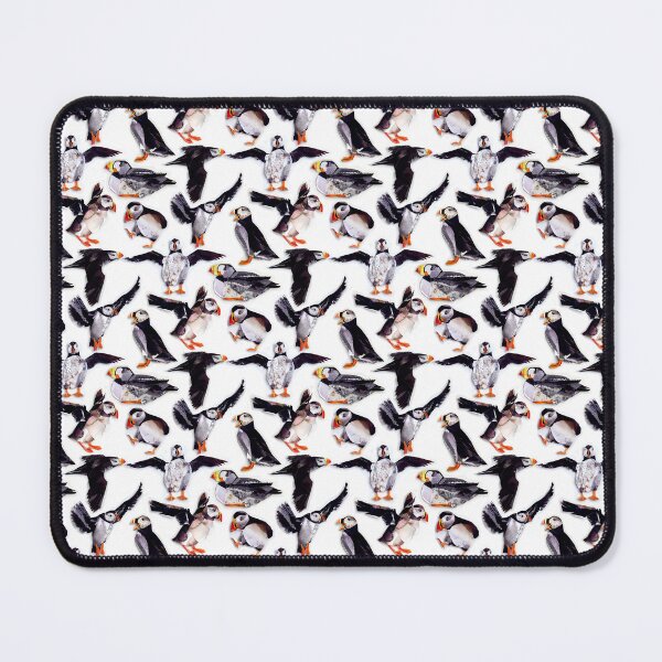 Item preview, Puffins Cut Paper Tessellation Pattern designed and sold by akthaysen.