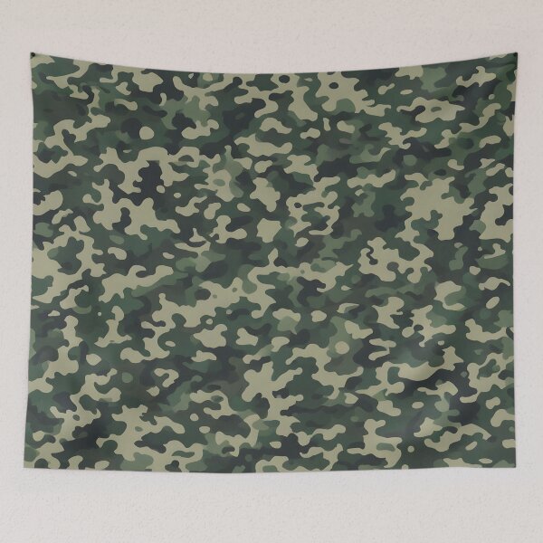 Item preview, Green woodland army camo pattern designed and sold by TheCamoShop.