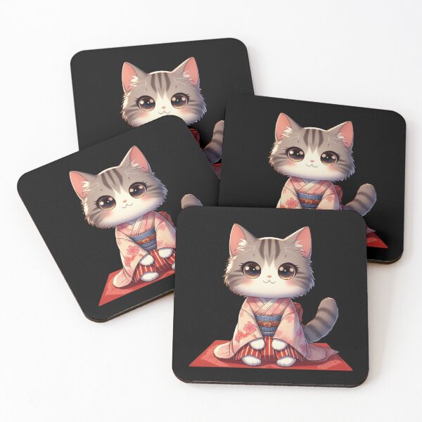 Item preview, Cute Cat in Japanese Style designed and sold by Azrora.