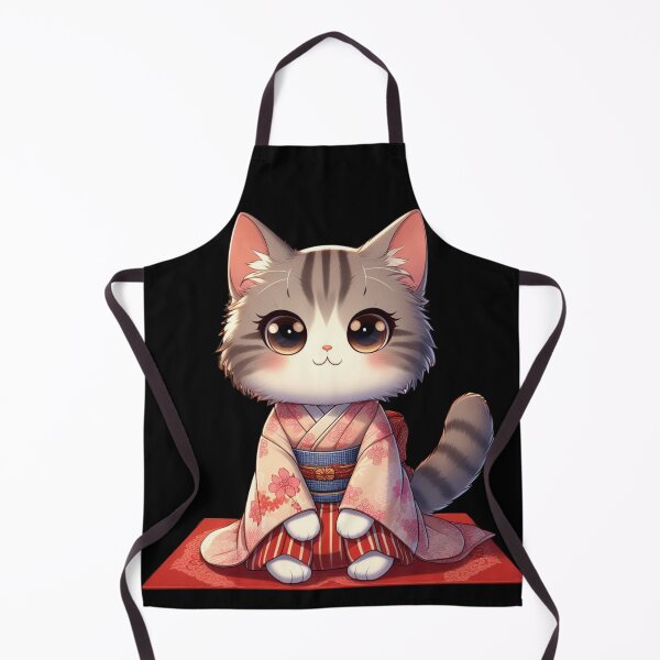Item preview, Cute Cat in Japanese Style designed and sold by Azrora.