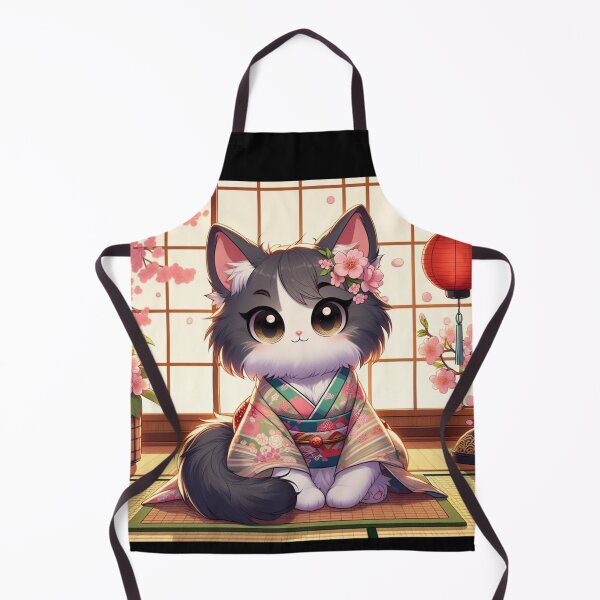 Item preview, Cute Cat in Japanese Style designed and sold by Azrora.
