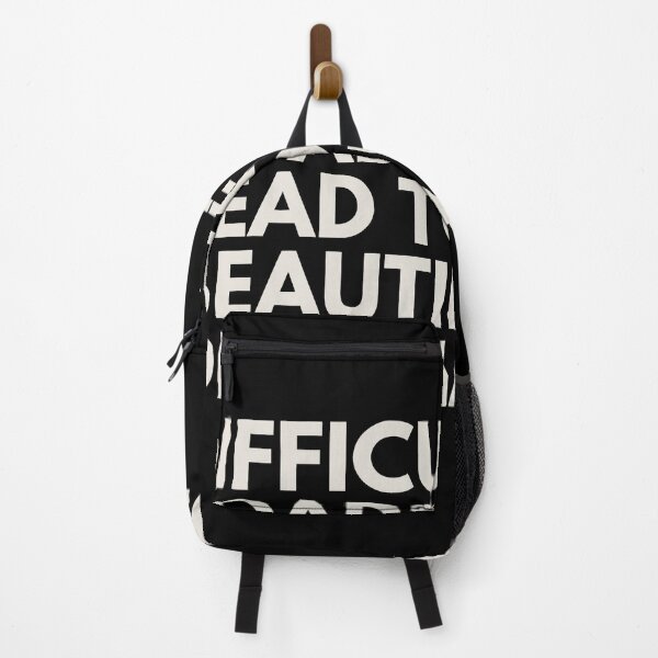 Item preview, "Difficult roads often lead to beautiful destinations." Motivational Quote designed and sold by Bananobanini.