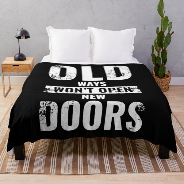 Item preview, Old Ways Won't Open New Doors designed and sold by Hairball-Pets.