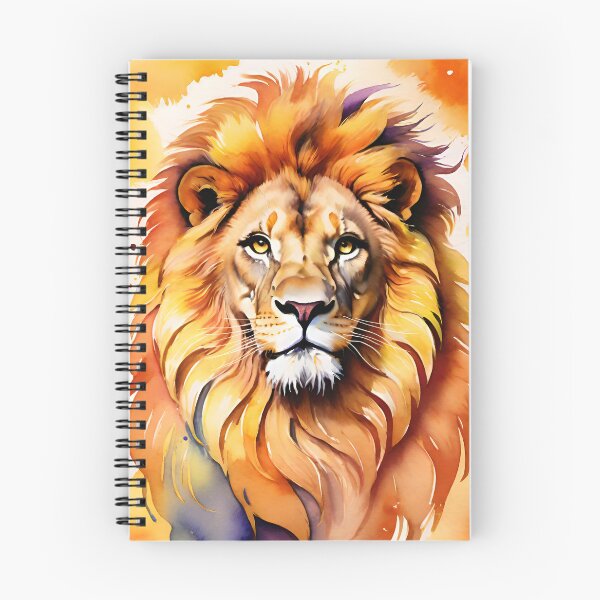 Item preview, African Dreams Lion Sunset Watercolour Fade designed and sold by MysteD.