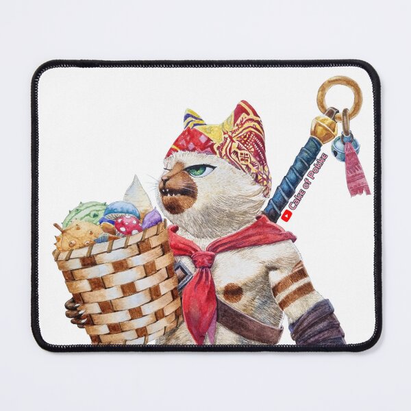 Item preview, Meowscular Chef Watercolor (with YouTube handle) designed and sold by CakeOfPokke.