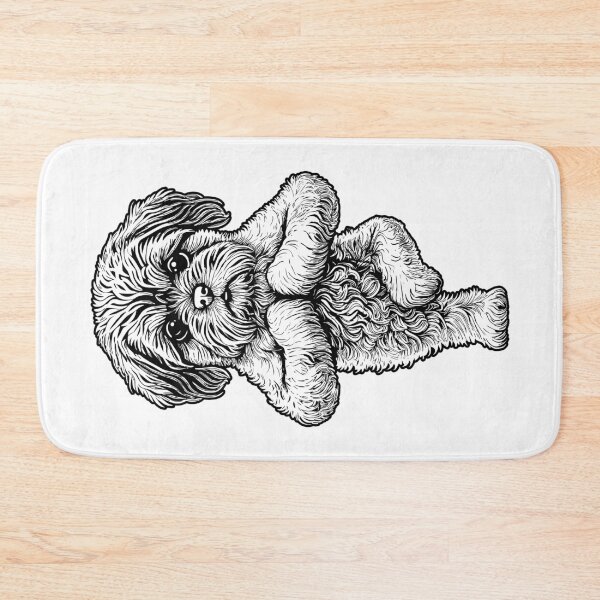 Item preview, Lhasa Apso Yoga Dog Puppy Funny Dogs Tree Pose Asana designed and sold by GrandeDuc.