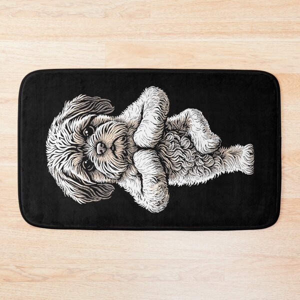 Item preview, Lhasa Apso Yoga Dog Puppy Funny Dogs Tree Pose Asana designed and sold by GrandeDuc.