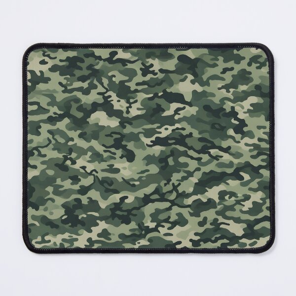 Item preview, Green woodland army camouflage pattern print designed and sold by TheCamoShop.