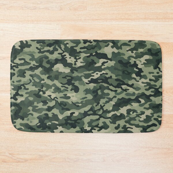 Item preview, Green woodland army camouflage pattern print designed and sold by TheCamoShop.