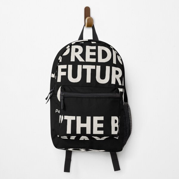 Item preview, "The best way to predict your future is to create it." - Peter Drucker Motivational Quote designed and sold by Bananobanini.