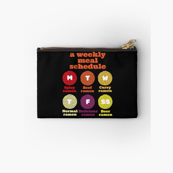 Item preview, Ramen Lover - A Ramen Lover's weekly meal schedule designed and sold by EunsooLee.