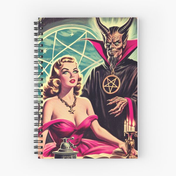 Item preview, Vintage Horror Evil Girl designed and sold by PulpVintage.