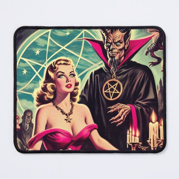 Item preview, Vintage Horror Evil Girl designed and sold by PulpVintage.