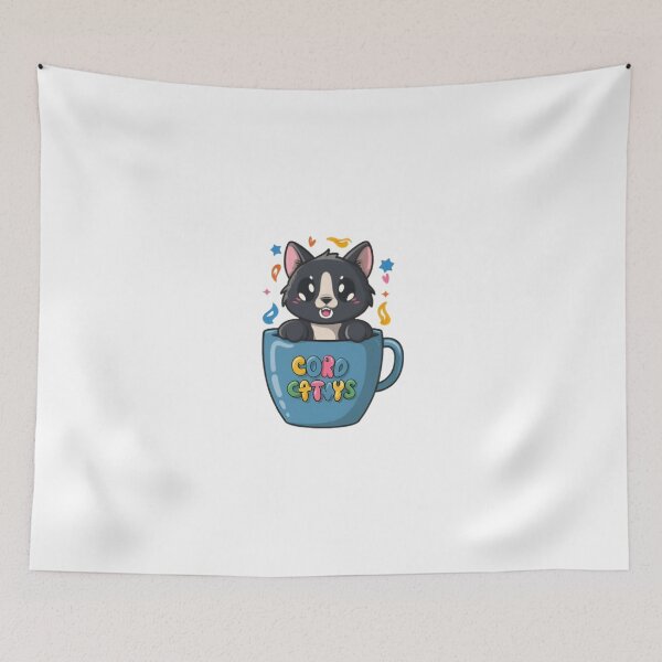 Item preview, Little Wolf Is In The Mug Cup designed and sold by luckyanimechann.