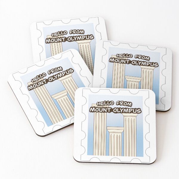 Item preview, Hello from Mount Olympus stamp designed and sold by Drawingsnake.