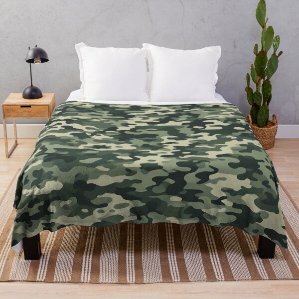 Item preview, Green woodland camo print designed and sold by TheCamoShop.