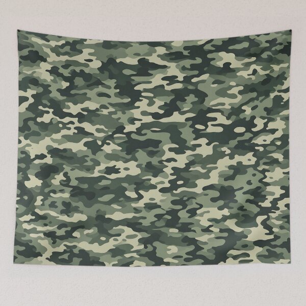 Item preview, Green woodland camo print designed and sold by TheCamoShop.