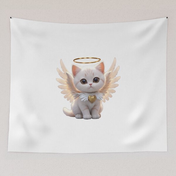 Item preview, Angel cat designed and sold by Leader Designer.