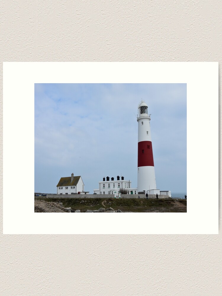 Alternate view of Portland Bill lighthouse Art Print