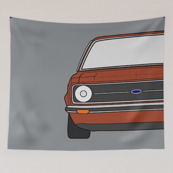 Item preview, Ford Escort MK2 terracotta designed and sold by EdimDesign.