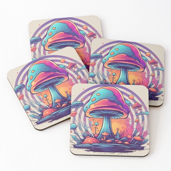 Item preview, Psychedelic Fungi Fantasia designed and sold by WAUZ.