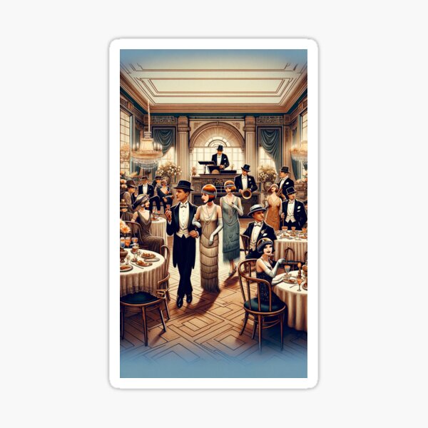 Item preview, Jazz Age Elegance: A 1920s Soirée designed and sold by CyberQuesters.