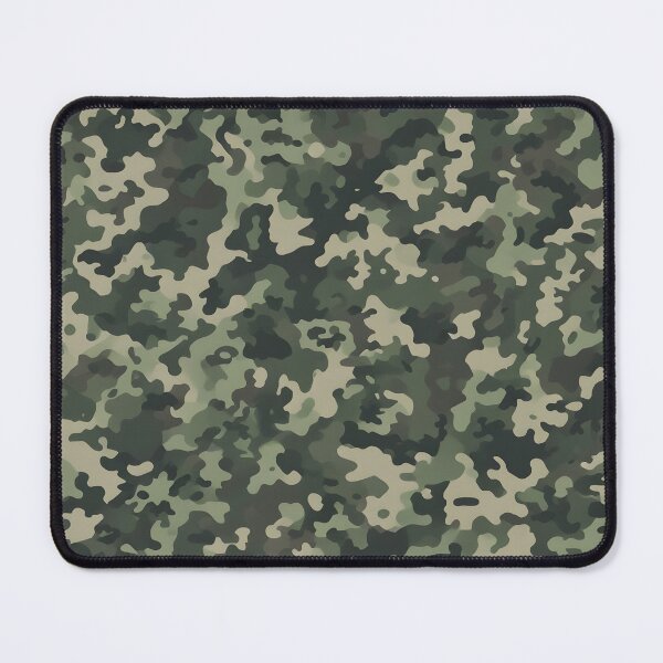Item preview, Green woodland hunting camouflage print designed and sold by TheCamoShop.