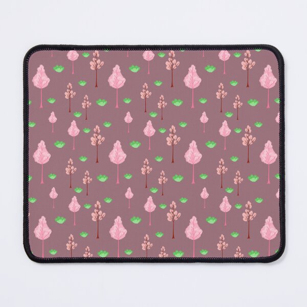 Item preview, Crayon Trees Seamless Pattern Pink designed and sold by ART SIFA.
