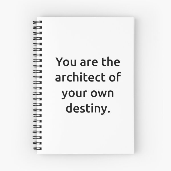 Item preview, You are the architect of your own destiny. designed and sold by IMCDT.