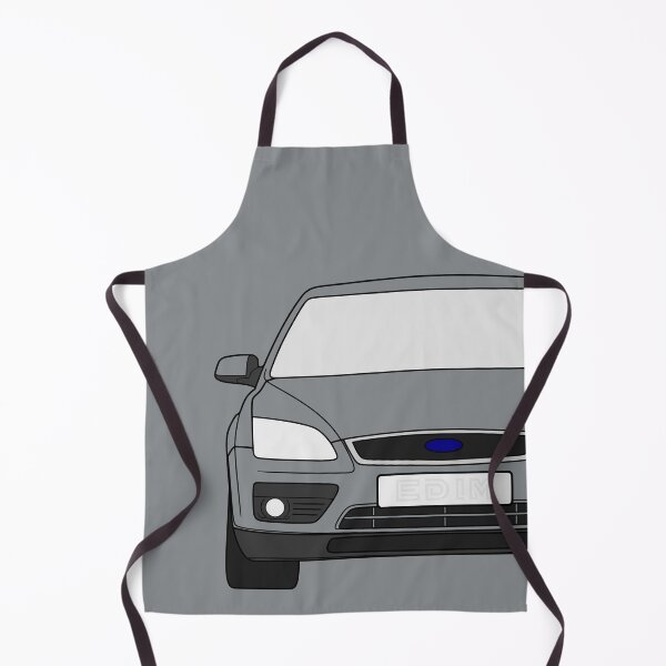 Item preview, Ford Focus MK2 2004-2008 black lines with colored parts designed and sold by EdimDesign.