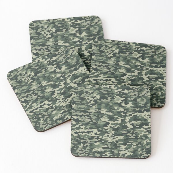 Item preview, Green woodland hunting camo pattern designed and sold by TheCamoShop.