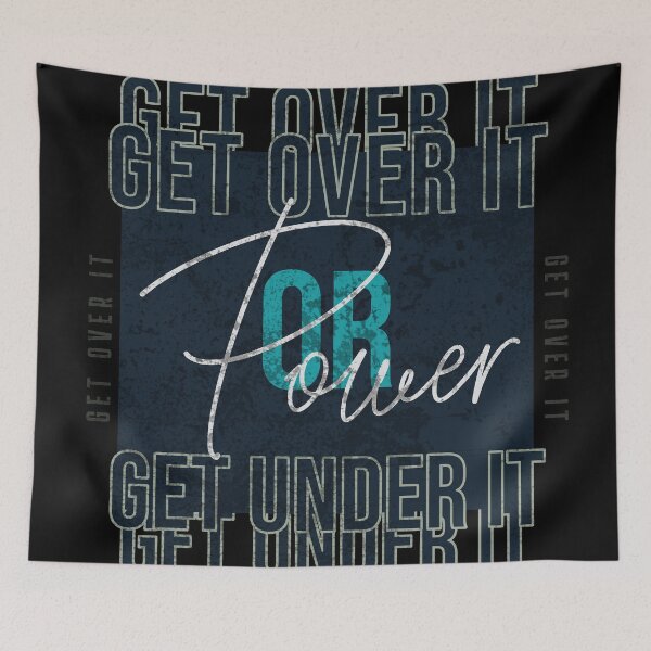 Item preview, Motivation get over it, get over it designed and sold by nkhookysun.