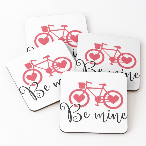 Item preview, Love's Ride: 'Be Mine' on Bicycled Hearts designed and sold by formanienazarty.