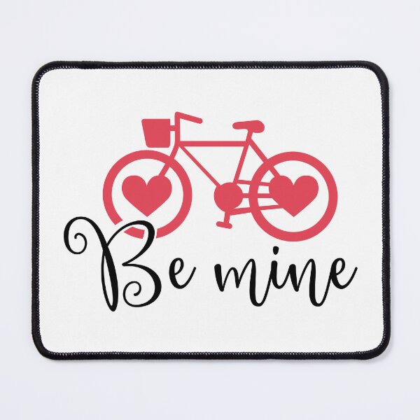 Item preview, Love's Ride: 'Be Mine' on Bicycled Hearts designed and sold by formanienazarty.