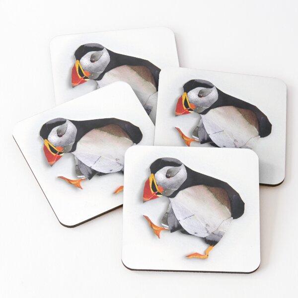 Item preview, Cut Paper Puffin 4 designed and sold by akthaysen.