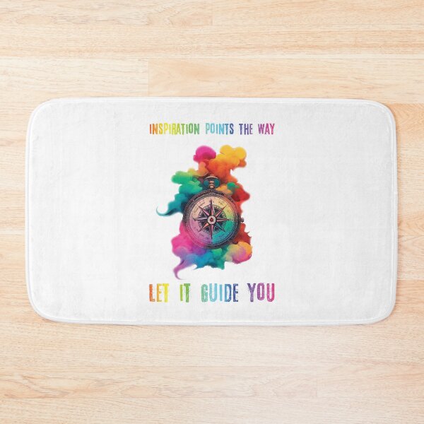 Item preview, Colorful inspiration compass designed and sold by HarridanCreates.