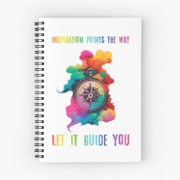 Item preview, Colorful inspiration compass designed and sold by HarridanCreates.