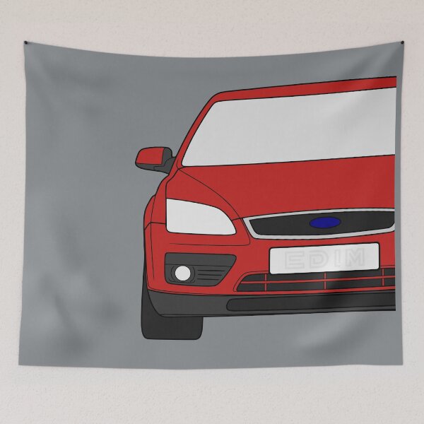 Item preview, Ford Focus MK2 2004-2008 sangria red designed and sold by EdimDesign.