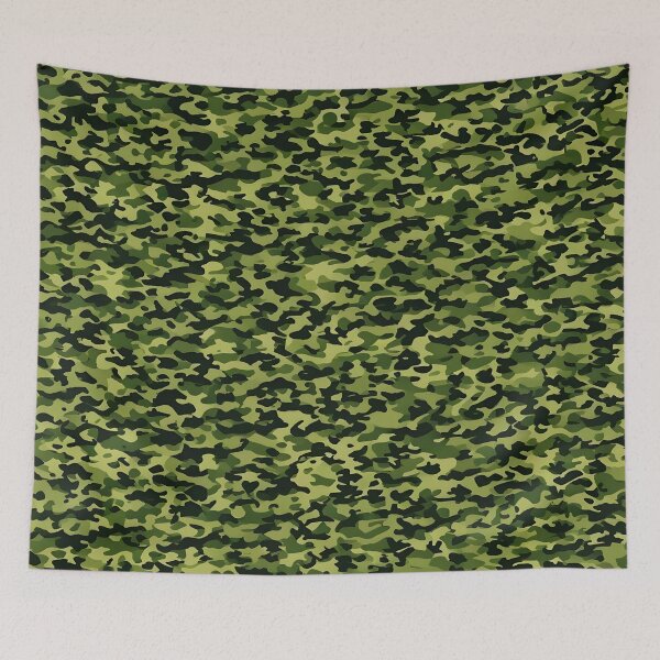 Item preview, Green woodland hunting camo pattern designed and sold by TheCamoShop.