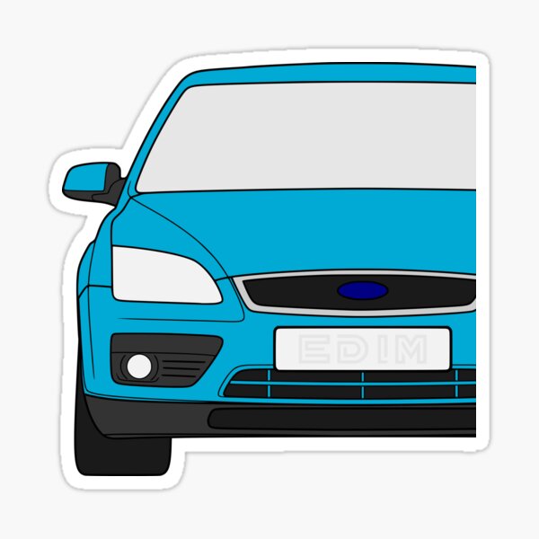 Item preview, Ford Focus MK2 2004-2008 bright blue designed and sold by EdimDesign.