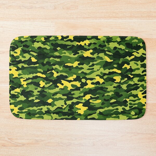 Item preview, Green woodland hunting camouflage print designed and sold by TheCamoShop.
