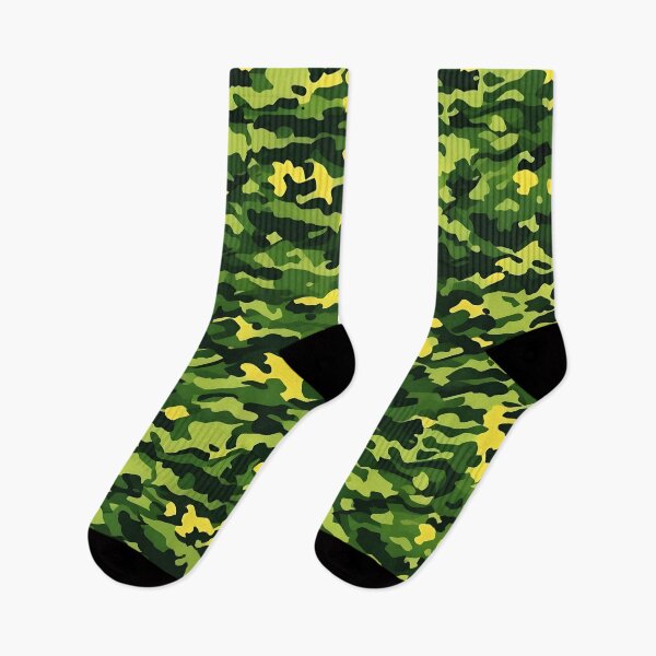 Item preview, Green woodland hunting camouflage print designed and sold by TheCamoShop.
