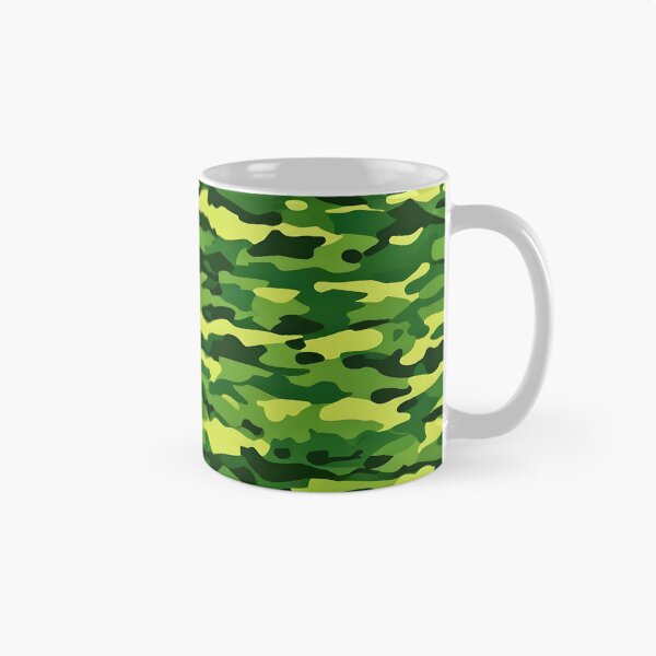 Item preview, Green woodland hunting camouflage print designed and sold by TheCamoShop.