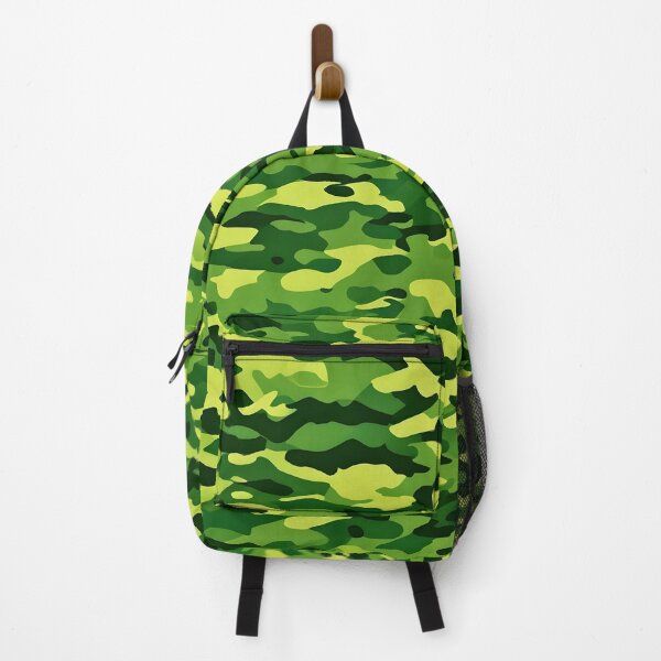 Item preview, Green woodland hunting camouflage print designed and sold by TheCamoShop.