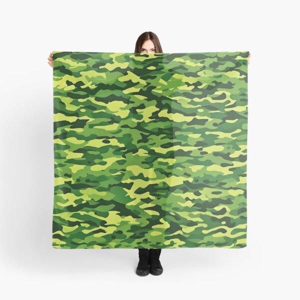 Item preview, Green woodland hunting camouflage print designed and sold by TheCamoShop.