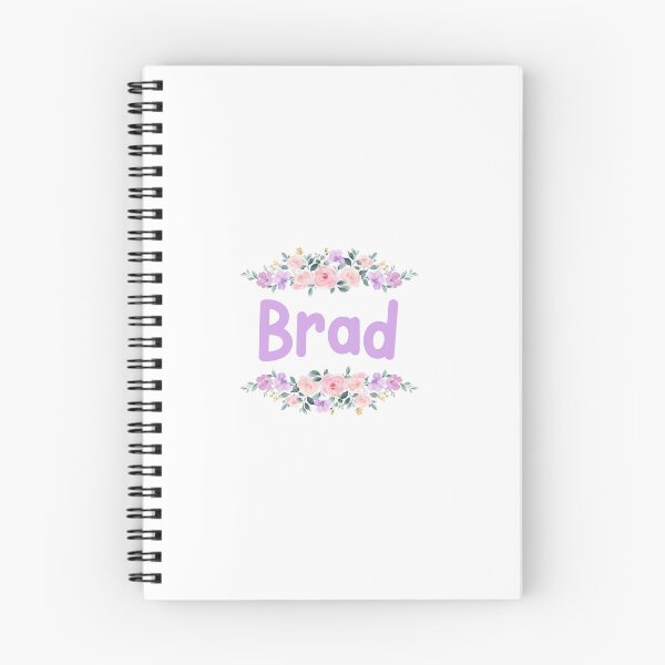 Item preview, Purple Flower Brad Name Label designed and sold by NormadWorld.
