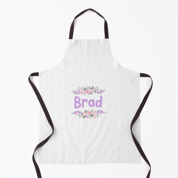Item preview, Purple Flower Brad Name Label designed and sold by NormadWorld.